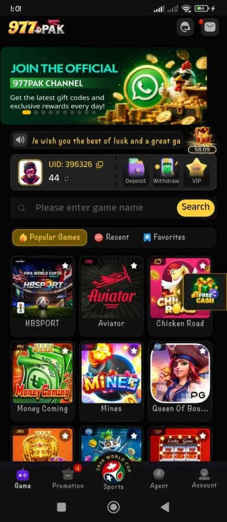 977PAK Game